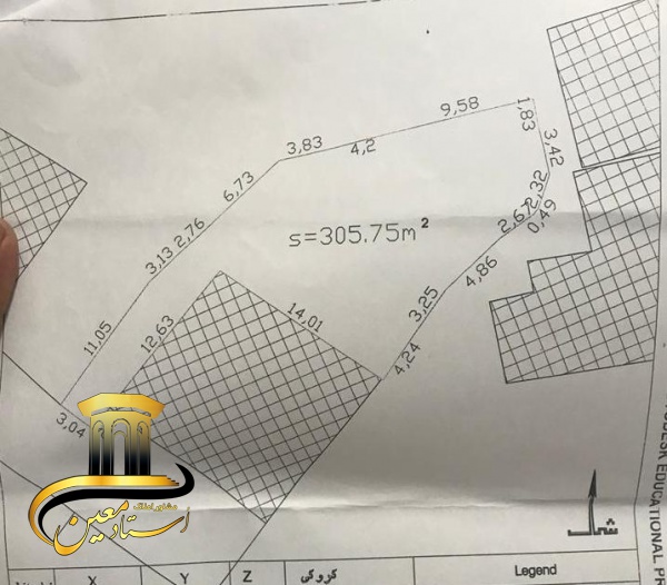 فروش زمین کمربندی آستانه 305 متری